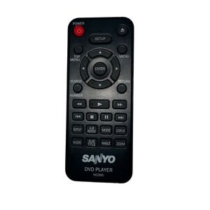 Genuine Sanyo NC087 DVD Player Remote Control   (1b)‎